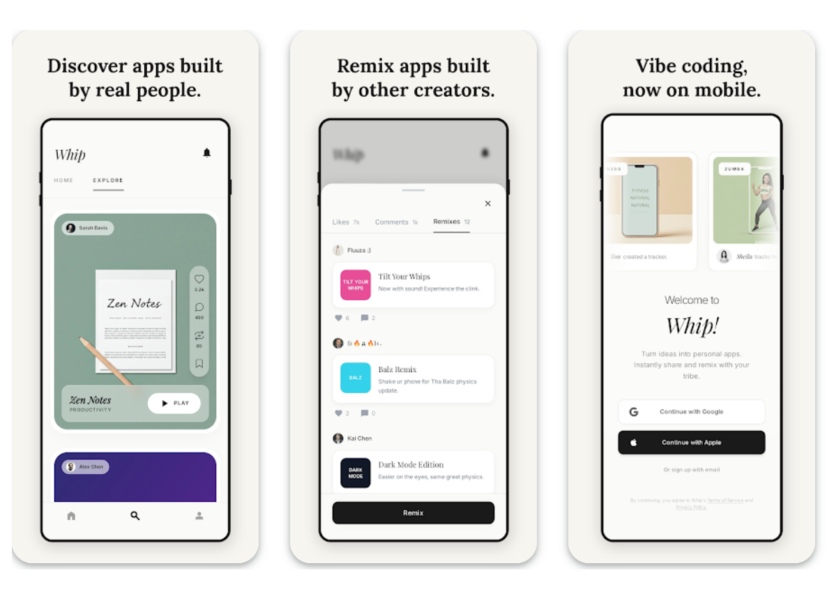 App screenshot preview