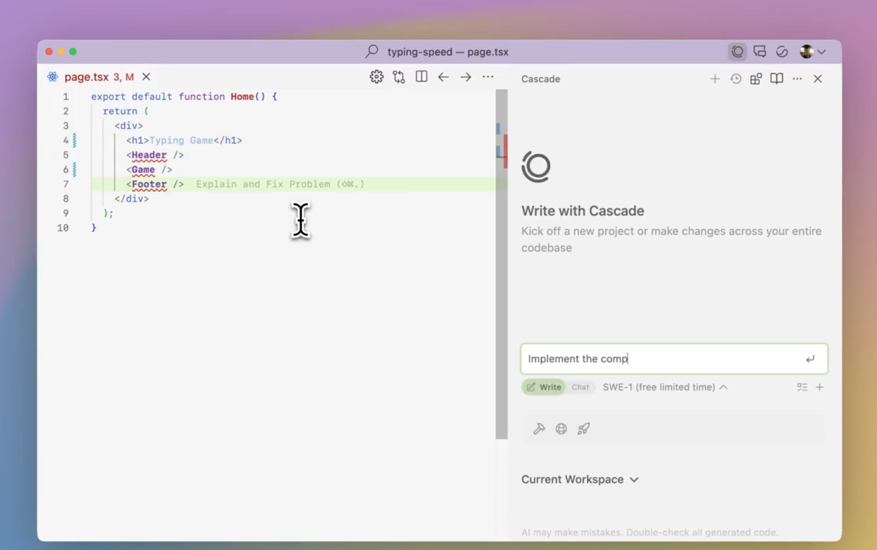 App screenshot preview